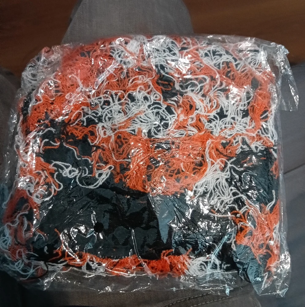 Multicolor Orange Color Balaclava Ski Mask